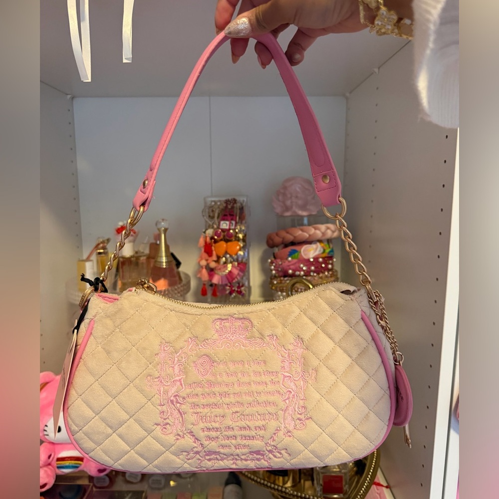 Juicy Couture Fairytale pink Shoulder Bag